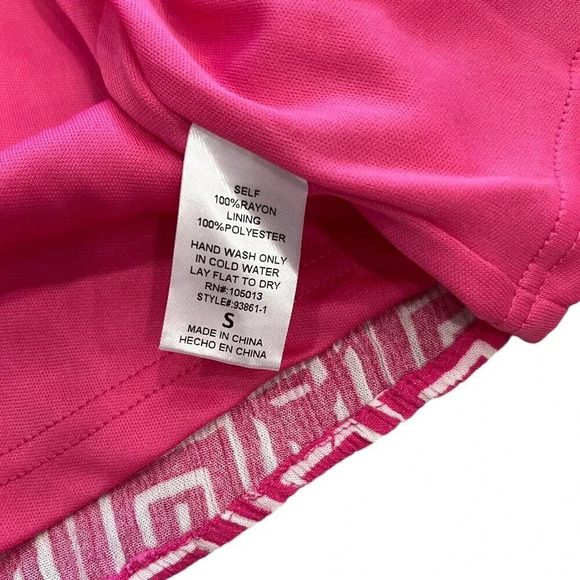 Savanna Jane Pink Embroidered Boho Shift Dress S - Picture 4 of 4